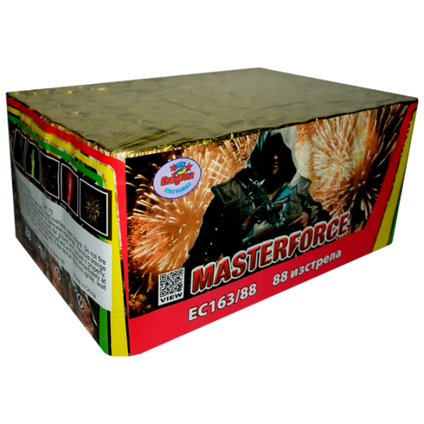 Батарея салютов Enigma Masterforce EC163/ 88 88 залпов photo 1 Батарея салютов Enigma Masterforce EC163/ 88 88 залпов photo 1