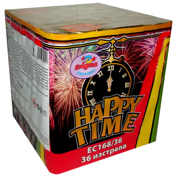 Батарея салютов Enigma Happy Time EC168/ 36 36 залпов photo 1 Батарея салютов Enigma Happy Time EC168/ 36 36 залпов photo 1