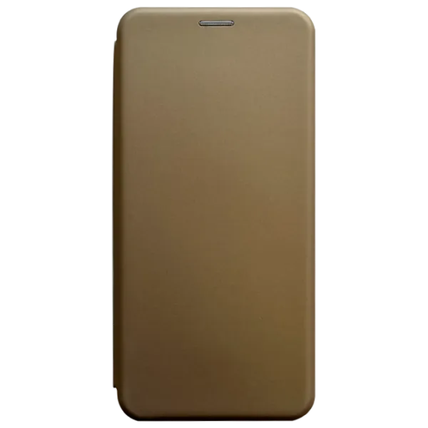 Husă pentru smartphone Samsung Galaxy A12/ Galaxy M12 Rival/ Flip Cover/ Soft/ Gold photo 1