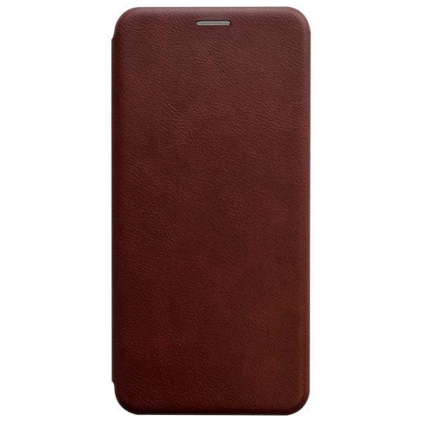 Husă pentru smartphone Samsung Galaxy A12/ Galaxy M12 Rival/ Book Cover/ Piele/ Plum Brown photo 1