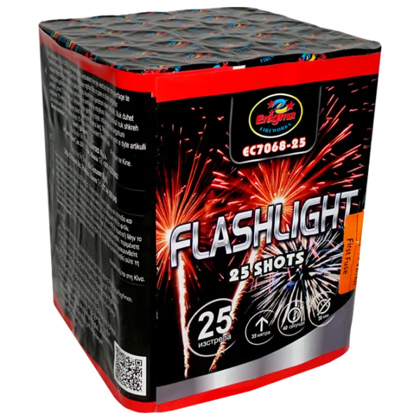Baterie de artificii Enigma Flashlight EC7068/ 25 25 focuri photo 1 Baterie de artificii Enigma Flashlight EC7068/ 25 25 focuri photo 1