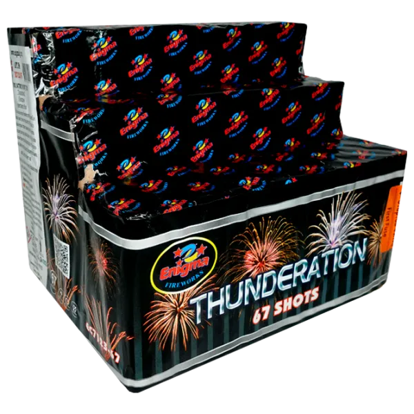 Батарея салютов Enigma Thunderation EC7123/ 67 67 залпов photo 1 Батарея салютов Enigma Thunderation EC7123/ 67 67 залпов photo 1