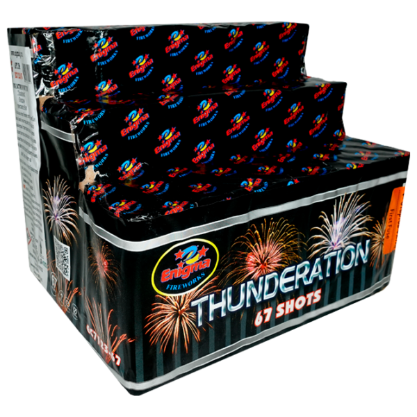 Батарея салютов Enigma Thunderation EC7123/ 67 67 залпов photo 1 Батарея салютов Enigma Thunderation EC7123/ 67 67 залпов photo 1
