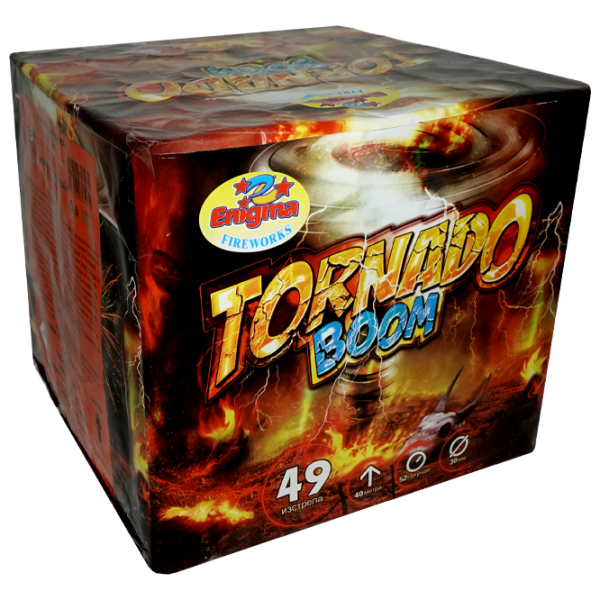 Baterie de artificii Enigma TORNADO BOOM EC12113/ 49 49 focuri photo 1 Baterie de artificii Enigma TORNADO BOOM EC12113/ 49 49 focuri photo 1