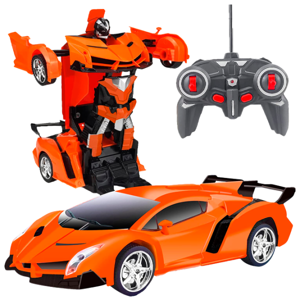 Робот JiaQi Lamborghini Transformer Оранжевый photo 1 Робот JiaQi Lamborghini Transformer Оранжевый photo 1