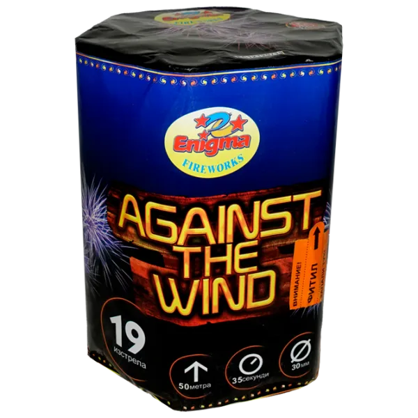 Baterie de artificii Enigma Against the wind EC12129/ 19 19 focuri photo 1 Baterie de artificii Enigma Against the wind EC12129/ 19 19 focuri photo 1