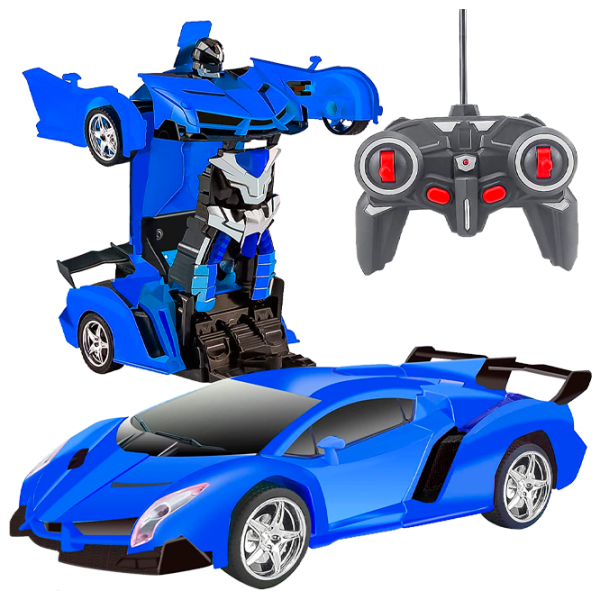 Робот JiaQi Lamborghini Transformer Синий photo 1 Робот JiaQi Lamborghini Transformer Синий photo 1