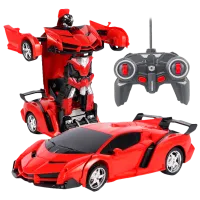 Робот JiaQi Lamborghini Transformer Красный