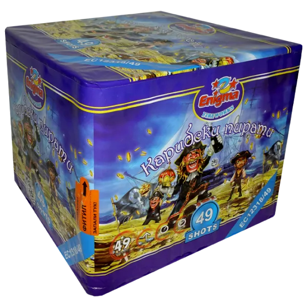 Baterie de artificii Enigma KARIBSKI PIRATI EC12318/ 49 49 focuri photo 1 Baterie de artificii Enigma KARIBSKI PIRATI EC12318/ 49 49 focuri photo 1