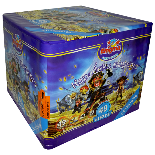Baterie de artificii Enigma KARIBSKI PIRATI EC12318/ 49 49 focuri photo 1 Baterie de artificii Enigma KARIBSKI PIRATI EC12318/ 49 49 focuri photo 1