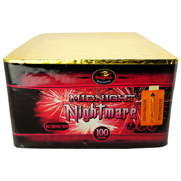 Батарея салютов Enigma Midnight Nightmare EC8010/ 100 100 залпов photo 1 Батарея салютов Enigma Midnight Nightmare EC8010/ 100 100 залпов photo 1