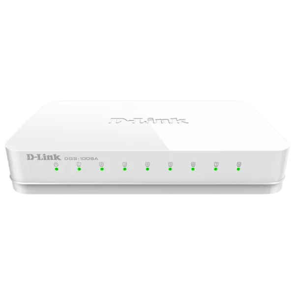 Switch D-Link DGS-1008A White photo 1