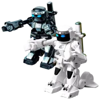 Робот LeZhou Toys Battle Белый/ Чёрный