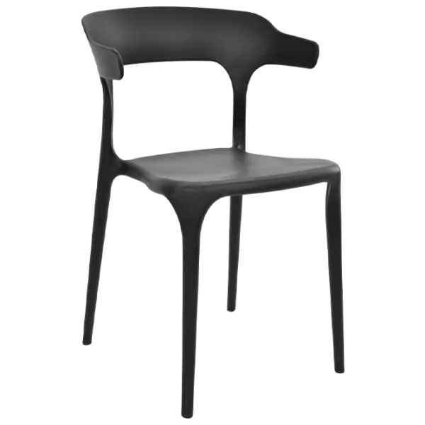 Scaun de bucătărie DecoPrim Spring Black photo 1
