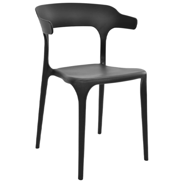 Scaun de bucătărie DecoPrim Spring Black photo 1