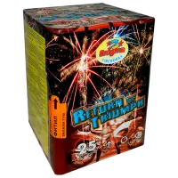 Батарея салютов Enigma Return of Triumph EC12169B 25 залпов