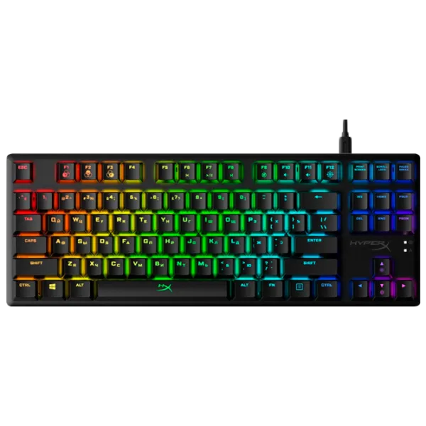 Клавиатура HyperX Alloy Origins Core Key switch - Hyperx Blue Проводная/ Черный photo 1