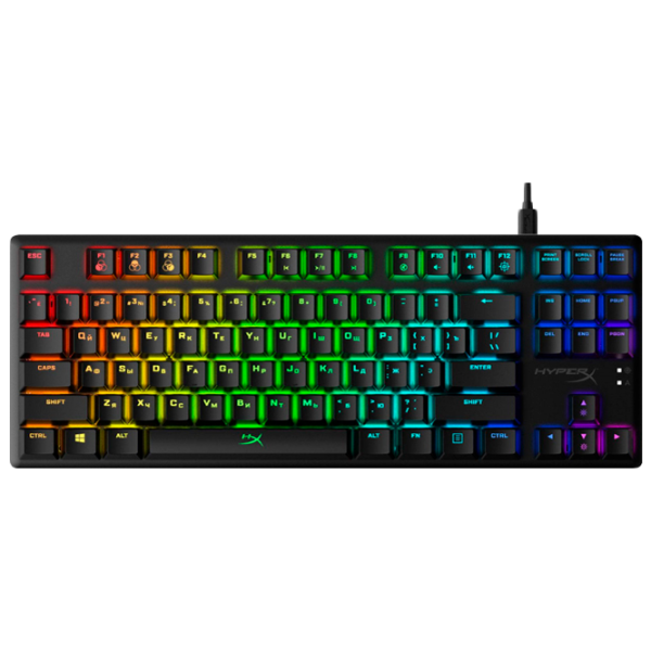 Клавиатура HyperX Alloy Origins Core Key switch - Hyperx Blue Проводная/ Черный photo 1