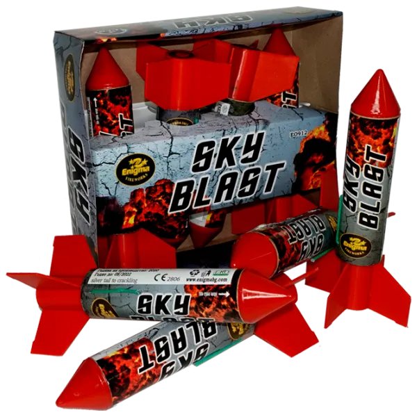 Батарея салютов Enigma Sky blast EO912 4 залпов photo 1 Батарея салютов Enigma Sky blast EO912 4 залпов photo 1