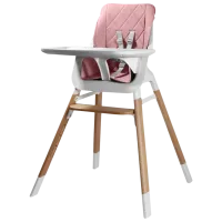Scaun de masă Kikka Boo Modo (31004010122) Transformer/ 5 ani / Pink 