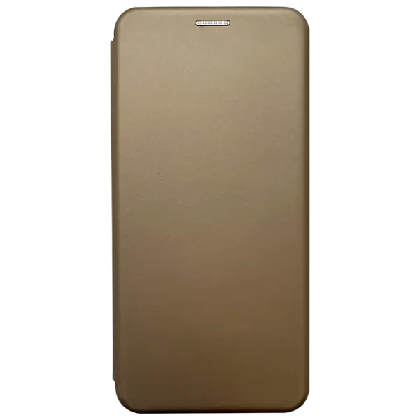 Husă pentru smartphone Xiaomi Redmi 9A Rival/ Flip Cover/ Soft/ Gold photo 1