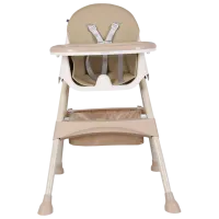 Стульчик для кормления Kikka Boo Brie (31004010128) Трансформер/ 3 года / Бежевый 