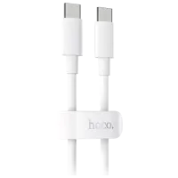 Кабель для телефона Hoco USB Type-C + USB Type-C 100 Вт 2 м/ Белый