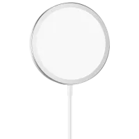 Беспроводная зарядка Hoco CW30 3 A/ Серебристый