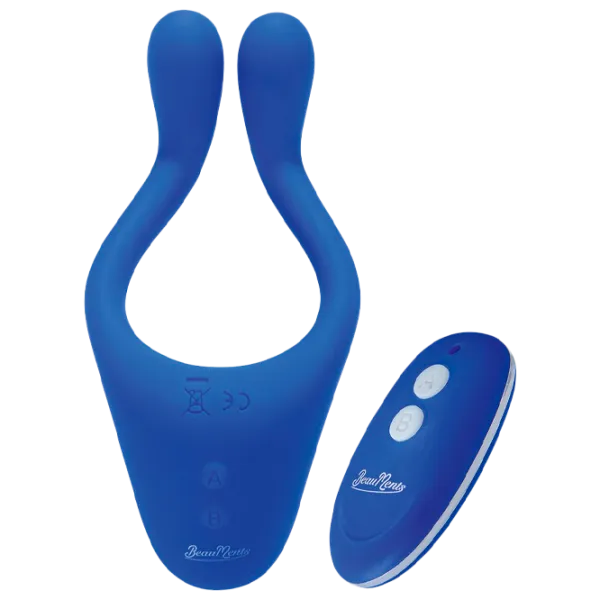 Vibrator BeauMents Doppio 2.0 Blue photo 1 Vibrator BeauMents Doppio 2.0 Blue photo 1