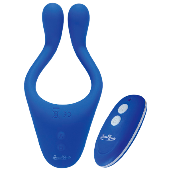 Vibrator BeauMents Doppio 2.0 Blue photo 1 Vibrator BeauMents Doppio 2.0 Blue photo 1