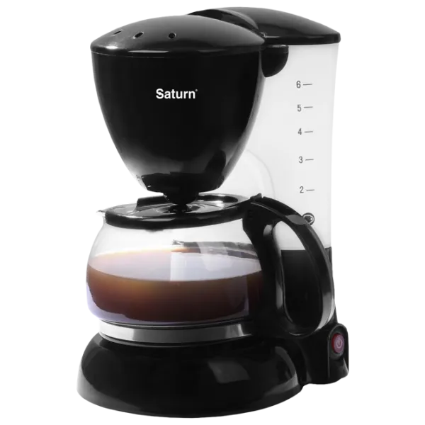 Cafetieră Saturn ST-CM0170 Cu picurare / 0.6 l / Black photo 1