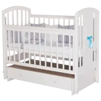 Детская кровать Incanto HUGGE (186063) 0 месяцев - 3 года/ Белый