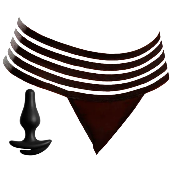 Комплект нижнего белья Hookup Crotchless Love Garter (94 x 30 мм) Черный photo 1 Комплект нижнего белья Hookup Crotchless Love Garter (94 x 30 мм) Черный photo 1