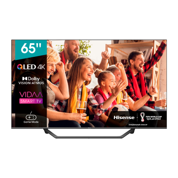 Телевизор Hisense 65A7GQ 65"/ QLED/ 4K/ Smart TV/ Черный photo 1 Телевизор Hisense 65A7GQ 65"/ QLED/ 4K/ Smart TV/ Черный photo 1