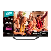 Телевизор Hisense 65A7GQ 65"/ QLED/ 4K/ Smart TV/ Черный