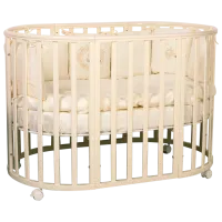 Детская кровать Incanto Mimi (185981) 0 месяцев - 5 лет/ Слоновая кость