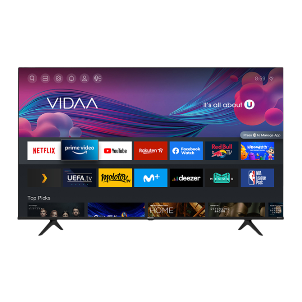 Televizor Hisense 43A6BG 43"/ 4K/ Smart TV/ Black photo 1