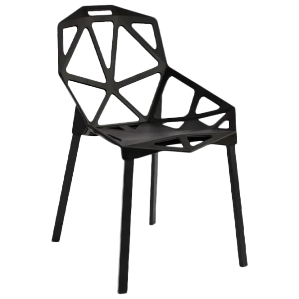 Кухонный стул DecoPrim ST-14 Пластик/ Черный photo 1 Кухонный стул DecoPrim ST-14 Пластик/ Черный photo 1
