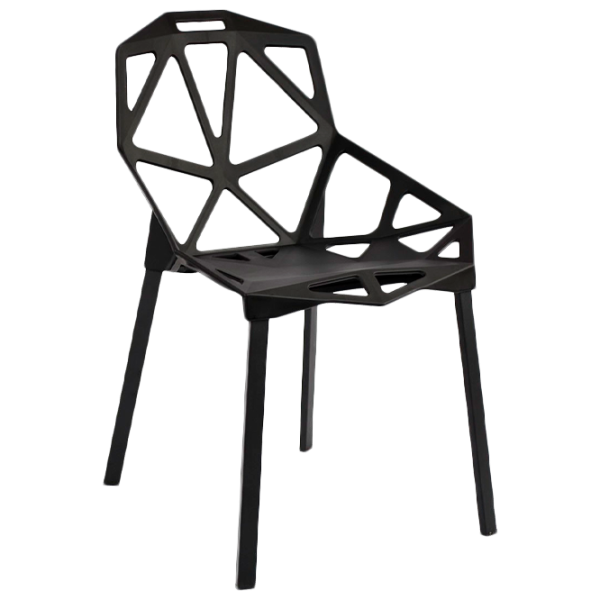 Кухонный стул DecoPrim ST-14 Пластик/ Черный photo 1 Кухонный стул DecoPrim ST-14 Пластик/ Черный photo 1