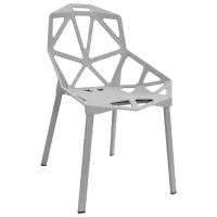 Scaun de bucătărie DecoPrim ST-14 Plastic/ Gray