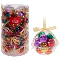 Игрушки для ёлки Christmas 37085 3 см/ Разноцветный