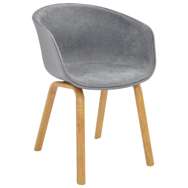 Scaun de bucătărie DecoPrim Cortez Stofă/ Gray photo 1