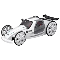 Mașină RC Solar Power Car DIY015 White