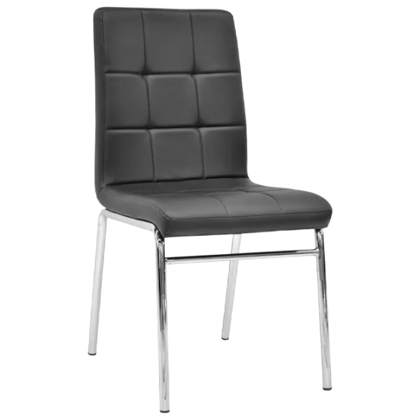 Scaun de bucătărie DecoPrim CL-06 Piele artificială/ Black photo 1 Scaun de bucătărie DecoPrim CL-06 Piele artificială/ Black photo 1