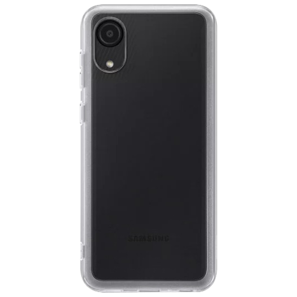 Чехол для смартфона Samsung Galaxy A03 Samsung/ Back/ TPU/ Прозрачный photo 1 Чехол для смартфона Samsung Galaxy A03 Samsung/ Back/ TPU/ Прозрачный photo 1