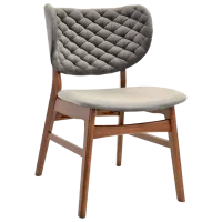 Scaun de bucătărie DecoPrim Sense Stofă/ Gray