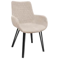 Scaun de bucătărie DecoPrim Lina Stofă/ Beige