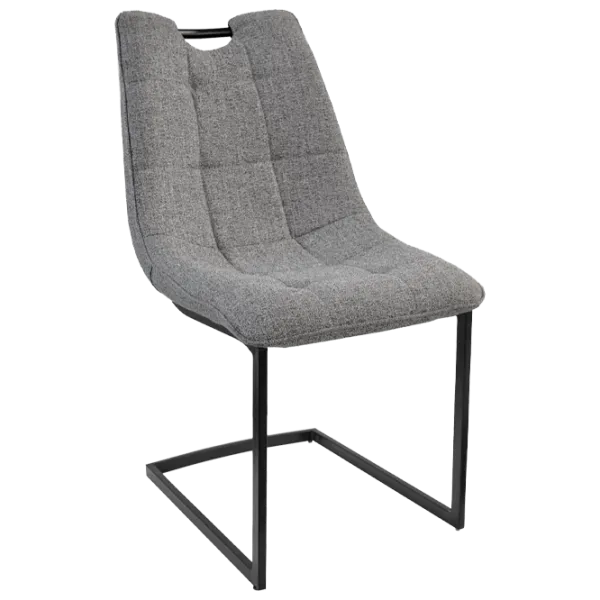 Scaun de bucătărie DecoPrim Confort Stofă/ Gray photo 1 Scaun de bucătărie DecoPrim Confort Stofă/ Gray photo 1