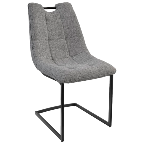 Scaun de bucătărie DecoPrim Confort Stofă/ Gray photo 1 Scaun de bucătărie DecoPrim Confort Stofă/ Gray photo 1