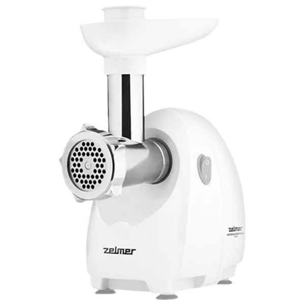 Mașină de tocat carne ZELMER ZMM4048 1900 W/ 2.5 kg/ min/ White photo 1